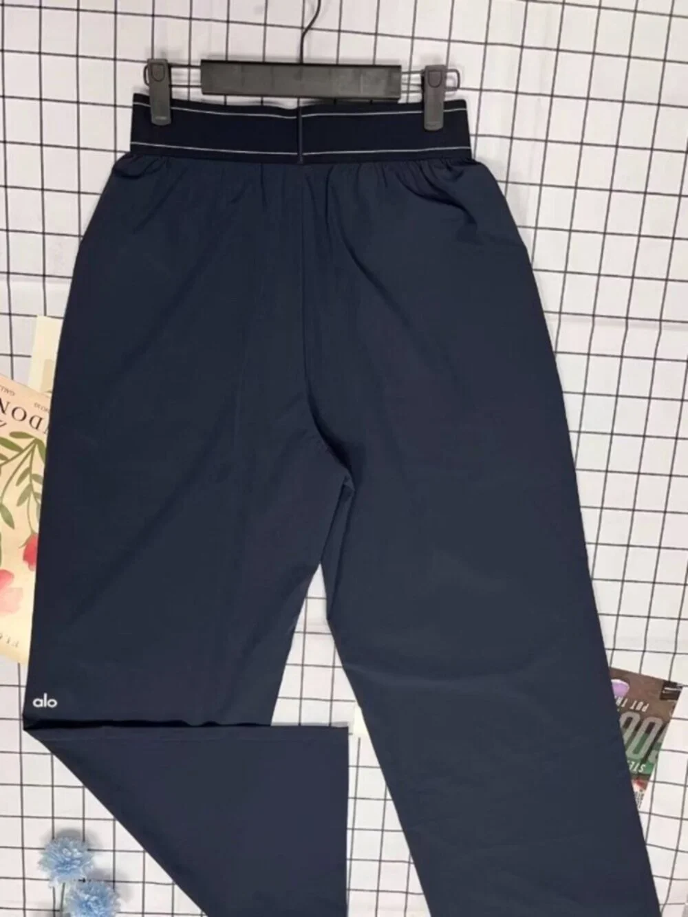 Alo Women’s Black Wide-Leg Athletic Pants